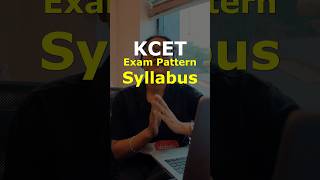 KCET 2025 Exam Pattern and Syllabus shorts kcet kcet2025 kcetsyllabus [upl. by Sgninnej]