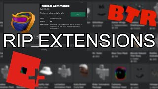 ROBLOX DISABLED EXTENSION FEATURES roblox plus btroblox [upl. by Nathaniel]