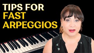 How To Play Fast Arpeggios On The Piano [upl. by Kciredohr]