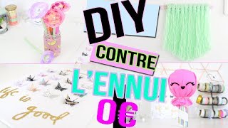 DIY ┋ FACILE AVEC PRESQUE RIEN 💸 0 € 💵  ACTIVITÉS MERES  FILLES DECO CHAMBRE francais [upl. by Etteuqaj]