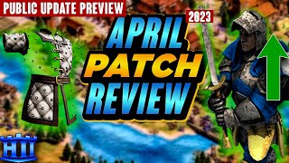 HUGE INFANTRY BUFFS  MASSIVE NEW AOE2 PATCH REVIEW [upl. by Vogel463]