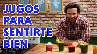 Jugos para sentirte bien  Jugo Rehidratante Multivitaminico Jugo Verde limpiador  ChefOropeza [upl. by Aneeram247]