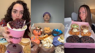 Tiktok Mukbang Compilation 2 SWEETScrumble cookie and much more [upl. by Iral]