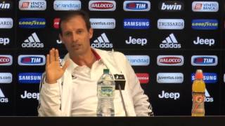 Allegri cita Fantozzi quotPosso piacere o non piacerequot [upl. by Nerua]