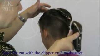 DO IT TO ME ONE MORE TIME  Tattoo Clipper Extreme Hairstyleby Theo Knoop [upl. by Yancy280]