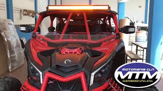 Motomania cln sistema de sonido y equipamiento para can am Maverick X3 max [upl. by Takakura739]