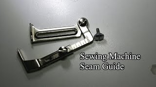 Seam Guide Tip  Sewing Machine  Christopher Nejman [upl. by Annid288]