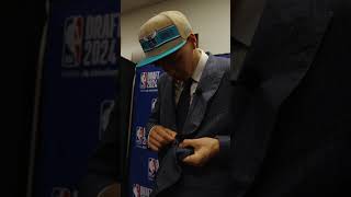 Draft Day Drip nba NBADraft charlottehornets tidjane fitcheck [upl. by Ielerol318]