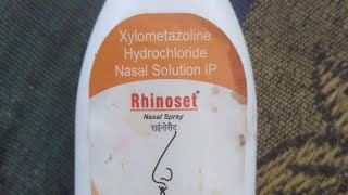 xylometazoline hydrochloride nasal solution ip [upl. by Assenad]