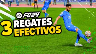 3 REGATES mas META en EA FC 24✅  TUTORIAL DE REGATES [upl. by Sylvanus]