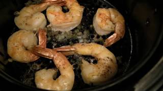 10 minute Air Fryer Shrimp Scampi [upl. by Kusin12]