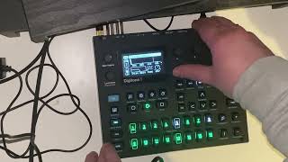 Digitone 2 minimal techno jam [upl. by Alinoel118]