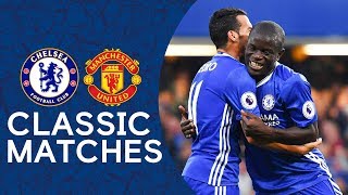 Chelsea 40 Man United  EXTENDED Highlights  Premier League 1617  Chelsea FC [upl. by Meensat]