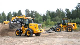 JCB 416S amp 426E HT  GT Center Demo [upl. by Gunner91]