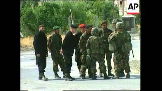 KOSOVO US NATO TROOPS HEAD FOR PRISINA [upl. by Stefan]