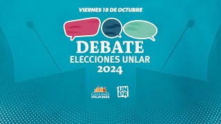 VIVO Elecciones UNLaR DebateUNLaR [upl. by Ahsram170]