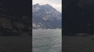 Torbole lago di Garda agitato windsurf assicurato provTN Trentino Alto Adige [upl. by Ardnasil]