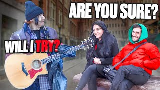 A GUITARIST PRETENDED to be HOMELESS and pranked STREET MUSICIANS [upl. by Laet]