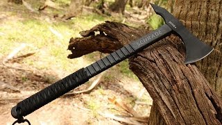 NEW Schrade SCAXE4 Tomahawk  Best Tomahawk [upl. by Stier]