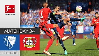 Full Success Bochum Stays In The League  Bochum  Bayer Leverkusen  Highlights  MD 34 Buli 2223 [upl. by Graubert]