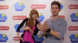 Bella Thorne quotCelebrity Takequot with Jake  Red Carpet Walk  Radio Disney [upl. by Bertie501]