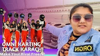 Go Karting In Karachi  Omni karting Circuit  Airmen Academy  Go Karting Karachi ticket Price [upl. by Gnem495]