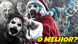 TERRIFIER 3 E O MELHOR FILME DA SAGA [upl. by Ydollem]