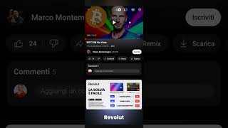 Nuovo video di Montemagno su Bitcoin [upl. by Anagrom]