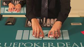 How to Shuffle Cards  How to Deal Poker  Lesson 1 of 38 [upl. by Ynaitirb120]