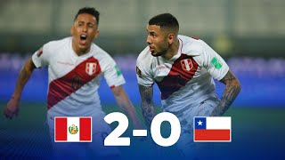 Eliminatorias Sudamericanas  Perú 20 Chile  Fecha 11 [upl. by Nylssej]