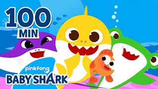 BEST Baby Shark Sing Along Songs  Compilation  Nursery Rhymes for Kids  Baby Shark Official [upl. by Hecklau]