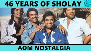 46 Years Of Sholay  Dharmendra  Amitabh Bachchan  Sanjeev Kumar  Hema malini  Sholay songs [upl. by Fillbert]