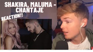 Shakira  Chantaje ft Maluma  REACTION🔥 [upl. by Maloy]