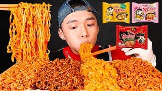 ASMR  2023 CHRISTMAS ADVENT CALENDAR  SAMYANG BULDAK SPICY NOODLES 🔥 Eating Sound  MAR ASMR [upl. by Bender]