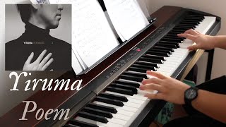 Yiruma 이루마  Poem  Piano Cover by Aaron Xiong [upl. by Hctim453]