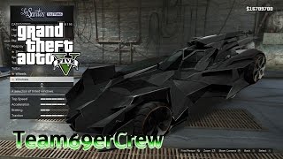 GTA 5 Online  Batmobile  GTA 5 Custom Cars [upl. by Cardwell]