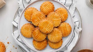 Sablé Breton Cookies French Salted Butter Cookies [upl. by Airtened]