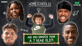 ARE CHUNKZ FILLY NELLA ROSE AND JMX SMARTER THAN A 7 YEAR OLD  Home Schooled  S2  Ep 2 [upl. by Elleret]