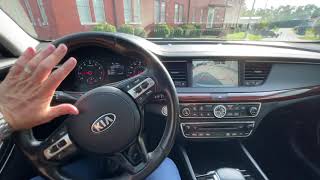 A KIA Cadenza  First Time Seeing amp Driving POV  SilentReview Just Look Listen [upl. by Anirres393]