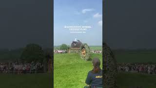 Badminton Horse Trials vlog🏇qotdwhat sport do you do vlog horse badmintonhorsetrials preppy [upl. by Thordis]