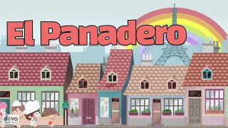 El Panadero  Comptine en espagnol avec paroles pour enfants et bébés [upl. by Jehu]