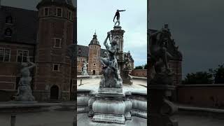 Neptune Fountain a masterpiece of artistry capturing Frederiksborg Castles spirit ✨ [upl. by Sila]