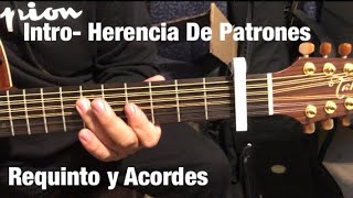 IntroHerencia De Patrones Requinto y acordes [upl. by Orford]