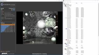 Core i7 6950X  40 GHz Overclocked  Cinebench with Temperatures on Corsair Hydro H115i Cooler [upl. by Romo]