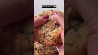 The best chunky cookie recipe ever  Karamel style chocolate chip cookie Giant Levain Style Cookies [upl. by Ylsew]