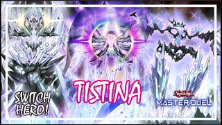 TISTINA POST RETURN OF THE KING RANKED COMBO GAMEPLAY YuGiOh Master Duel tistina [upl. by Ayrotal]