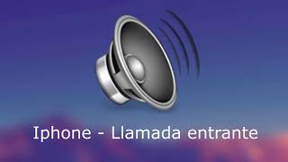 Descarga Efecto De Sonido De Iphone  Llamada Entrante [upl. by Kafka812]