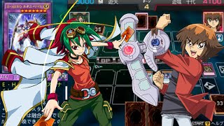 YuGiOh ARCV Tag Force Special  Jaden Yuki vs Yuya Sakaki [upl. by Aihsek]