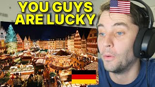 American reacts to GERMANYS BEST CHRISTMAS MARKETS [upl. by Christine]