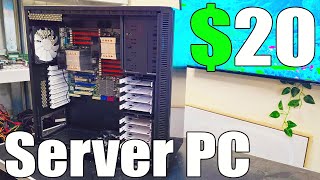 I bought a Server Computer for 20 from Craigslist  Good Deal or EWaste [upl. by Elocin871]